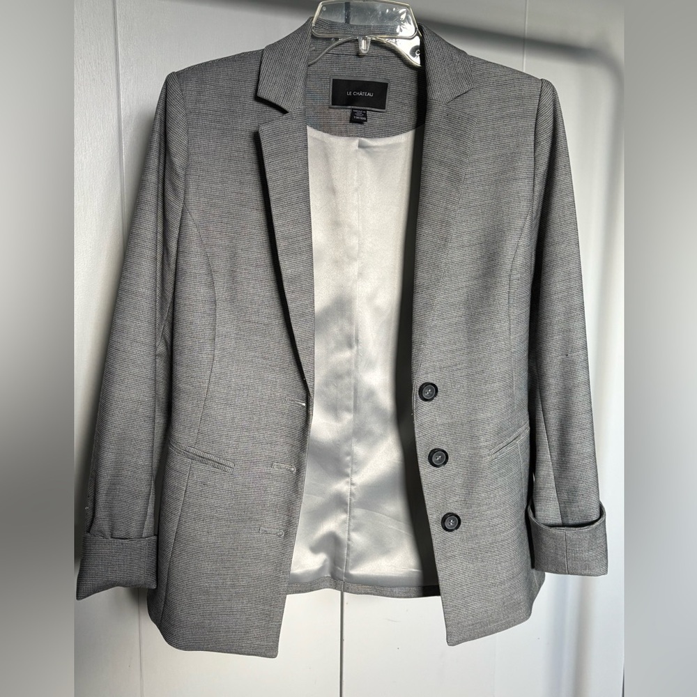 Le Chateau Gray Women's Blazer